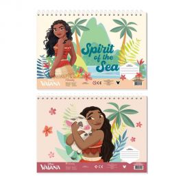 Μπλοκ Ζωγραφικής 23X33 40 Φύλλων Vaiana 2 Σχέδια Διακάκης | Είδη Ζωγραφικής στο MarkCenter