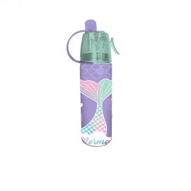 Παγούρι Πλαστικό Must Team Pctg 600ml Με Σπρέι Γοργόνα Must Team | Παγουράκια - Δοχεία Φαγητού στο MarkCenter