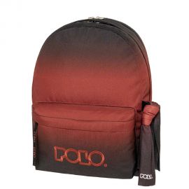 Τσάντα Πλάτης Polo Original Double Scarf Gradient Black Red Gradient Polo | Σχολικές Τσάντες - Κασετίνες στο MarkCenter