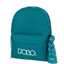 Τσάντα Πλάτης Polo Original Double Scarf Petrol Air Blue Πετρόλ Γαλάζιο Polo | Σχολικές Τσάντες - Κασετίνες στο MarkCenter