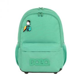Τσάντα Πλάτης Polo Pins Emerald Σμαράγδι Polo | Σχολικές Τσάντες - Κασετίνες στο MarkCenter