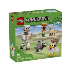 Lego Minecraft chicken jockey desert attack 21592 Lego | Lego στο MarkCenter