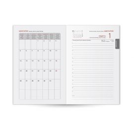 Ημερολόγιο Ημερήσιο rodonit Με λάστιχο 14x21 Μαύρο 2027 Εκδόσεις τριπερίνας | Ημερολόγια στο MarkCenter