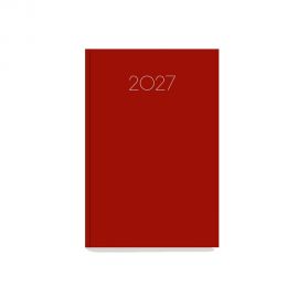 Ημερολόγιο Ημερήσιο simple 12x17 Μπορντό 2027 Εκδόσεις τριπερίνας | Ημερολόγια στο MarkCenter