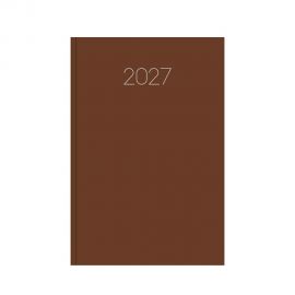 Ημερολόγιο Ημερήσιο simple 14x21 Καφέ 2027 Εκδόσεις τριπερίνας | Ημερολόγια στο MarkCenter