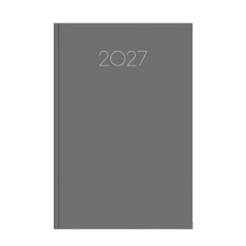 Ημερολόγιο Ημερήσιο simple 17x24 Γκρι 2027 Εκδόσεις τριπερίνας | Ημερολόγια στο MarkCenter