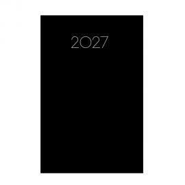 Ημερολόγιο Ημερήσιο simple 17x24 Μαύρο 2027 Εκδόσεις τριπερίνας | Ημερολόγια στο MarkCenter
