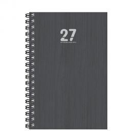 Ημερολόγιο Ημερήσιο Σπιράλ eco 17x25 2027 Ανθρακί Εκδόσεις Διόπτρα | Ημερολόγια στο MarkCenter
