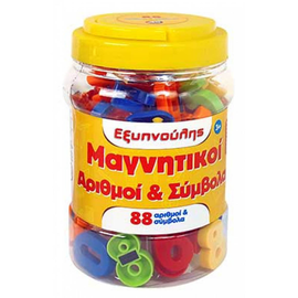 Smart Magnetic numbers & symbols barrel 88 pcs 1027-11153 AS Company | Toys for Boys στο MarkCenter