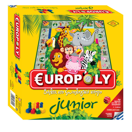 Επιτραπέζιο €uropoly Junior ΕΠΑ | Παιχνίδια για Αγόρια στο MarkCenter