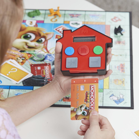 Επιτραπέζιο Monopoly junior ηλεκτρονική τραπεζική Hasbro | Παιχνίδια για Αγόρια στο MarkCenter