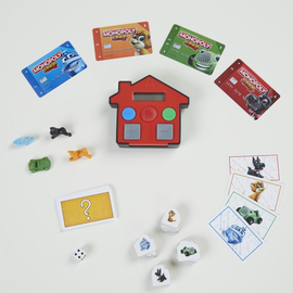 Επιτραπέζιο Monopoly junior ηλεκτρονική τραπεζική Hasbro | Παιχνίδια για Αγόρια στο MarkCenter