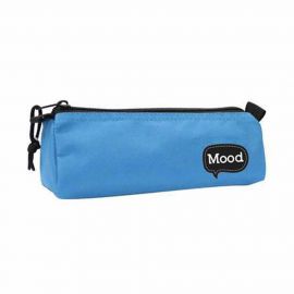 Κασετίνα Βαρελάκι με 1 Θήκη Mood Chrome Σιέλ | 072665 Mood | Σχολικές Τσάντες - Κασετίνες στο MarkCenter