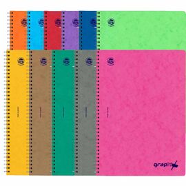 Graphix A4 Striped Spiral Notebook 4 Themes Τypotrust | School Notebooks στο MarkCenter