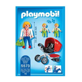 Playmobil Μαμα Με Διδυμα Και Καροτσακι 5573 Playmobil | Playmobil στο MarkCenter