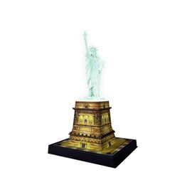 Παζλ 3D Night Edition 216 Τεμάχια Άγαλμα της Ελευθερίας Ravensburger | Πάζλ στο MarkCenter