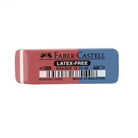 Γόμα Faber Castell Μπλε Κόκκινο 187040 Faber castell  | Γραφική Ύλη στο MarkCenter