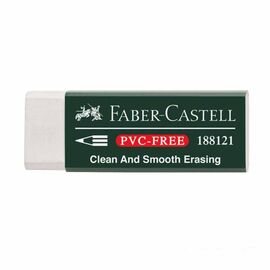 Γόμα Faber Castell PVC Free Λευκή 188121 Faber castell  | Γραφική Ύλη στο MarkCenter