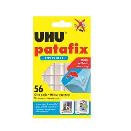 Αυτοκόλλητη Πλαστελίνη Uhu Patafix 56 Τεμάχια Διάφανα UHU | Είδη Χειροτεχνίας στο MarkCenter