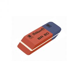 Γόμα Pelikan BR80 Κόκκινο Μπλέ Μικρή Pelikan | Γραφική Ύλη στο MarkCenter