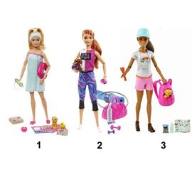 Barbie Wellness Ήμερα Ομορφιάς (3 Σχέδια) Mattel | Παιχνίδια για Κορίτσια στο MarkCenter
