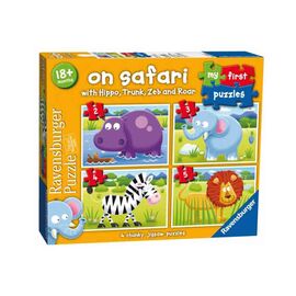 Τα Πρώτα Μου Παζλ 2/3/4/5 Κομμάτια Ravensburger Στο Σαφάρι Ravensburger | Παιχνίδια Bebe στο MarkCenter
