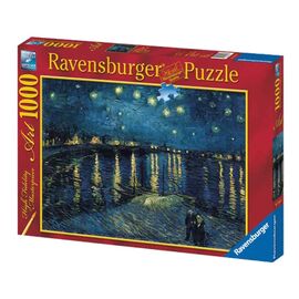 Παζλ 1000 Κομμάτια Ravensburger - Ac Van Gogh Έναστρη Νύχτα Ravensburger | Πάζλ στο MarkCenter