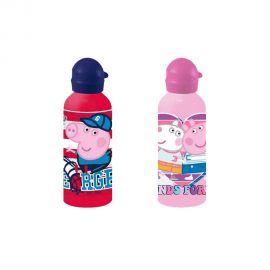 Παγούρι 500ml Peppa Pig Αλουμινίου  | Παγουράκια - Δοχεία Φαγητού στο MarkCenter
