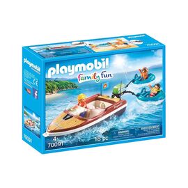 Playmobil Ταχύπλοο Σκάφος Με Φουσκωτές Κουλούρες 70091 Playmobil | Playmobil στο MarkCenter