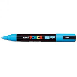 Μαρκαδόρος UNI Posca PC-5M Ανοιχτό Μπλε Uni-ball | Γραφική Ύλη στο MarkCenter