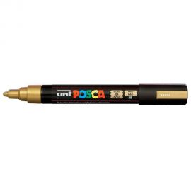 Μαρκαδόρος UNI Posca PC-5M Χρυσό Uni-ball | Γραφική Ύλη στο MarkCenter
