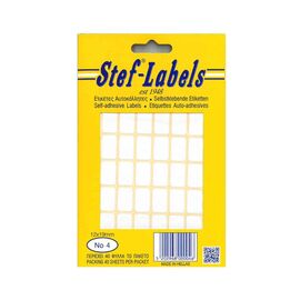 Ετικέτες Αυτοκόλλητες Stef labels 40 Φύλλα No04 12x19 Stef labels | Χαρτικά στο MarkCenter