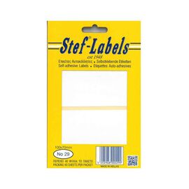 Ετικέτες Αυτοκόλλητες Stef labels 40 Φύλλα No29 100x70 Stef labels | Χαρτικά στο MarkCenter