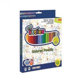 Ξυλομπογιές The Littlies Wood Free 24Τεχ The Littlies | Είδη Ζωγραφικής στο MarkCenter