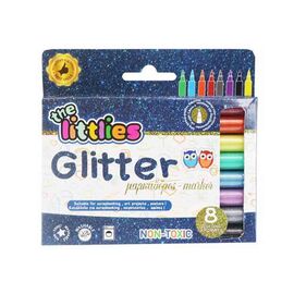 Μαρκαδόροι Ζωγραφικής The Littlies Glitter 8τμχ The Littlies | Είδη Ζωγραφικής στο MarkCenter