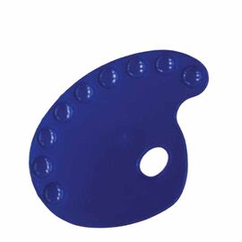 Oval Painting Palette No3 9 Places Blue  | Drawing Equipment στο MarkCenter
