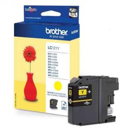 Brother Μελάνι Inkjet LC-121Y Yellow (LC-121Y) (BRO-LC-121Y) Brother | Αναλώσιμα Εκτυπωτών στο MarkCenter