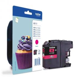 Brother Μελάνι Inkjet LC-123M Magenta (LC-123M) (BRO-LC-123M) Brother | Αναλώσιμα Εκτυπωτών στο MarkCenter