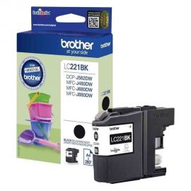 Brother Μελάνι Inkjet LC-221 Black (LC-221BK) (BRO-LC-221BK) Brother | Αναλώσιμα Εκτυπωτών στο MarkCenter