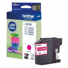 Brother Μελάνι Inkjet LC-221 Magenta (LC-221M) (BRO-LC-221M) Brother | Αναλώσιμα Εκτυπωτών στο MarkCenter