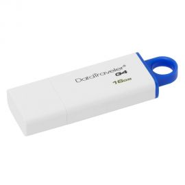 Kingston Data Traveler G4 DTIG4 16GB USB 3.0 (White/Blue) (KINDTIG4/16GB) Kingston | Αποθηκευτικά Μέσα στο MarkCenter
