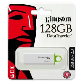 Kingston Data Traveler G4 DTIG4 128GB USB 3.0 (White/Green) Kingston | Αποθηκευτικά Μέσα στο MarkCenter