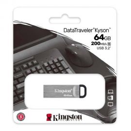 Kingston DataTraveler Kyson 64GB USB 3.2 Gen 1 (DTKN/64GB) (KINDTKN/64GB) Kingston | Αποθηκευτικά Μέσα στο MarkCenter