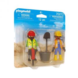 Playmobil City Life Duo Pack Εργάτες Οικοδομών 70272 Playmobil | Playmobil στο MarkCenter