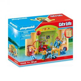 Playmobil City Life Play Box Νηπιαγωγείο 70308 Playmobil | Playmobil στο MarkCenter