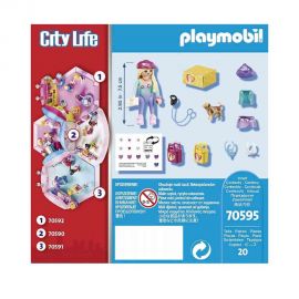 Playmobil City Life - Fashion Girl Με Σκυλάκι | 70595 Playmobil | Playmobil στο MarkCenter