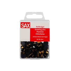 Sax Thumbnails Black Color In Blister 80 Pieces SAX | Office Supply στο MarkCenter