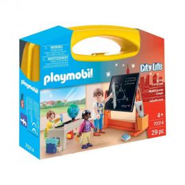 Playmobil City Life Maxi Βαλιτσάκι Σχολική Τάξη 70314 Playmobil | Playmobil στο MarkCenter