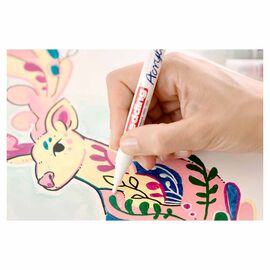 Ακρυλικός Μαρκαδόρος Edding 5300 1-2mm White Edding | Είδη Ζωγραφικής στο MarkCenter