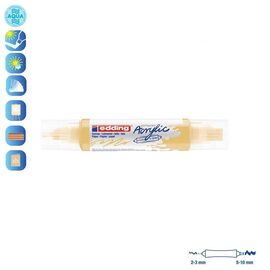 Acrylic Marker Edding 5400 2-3 / 5-10mm Pastel Yellow Edding | Drawing Equipment στο MarkCenter